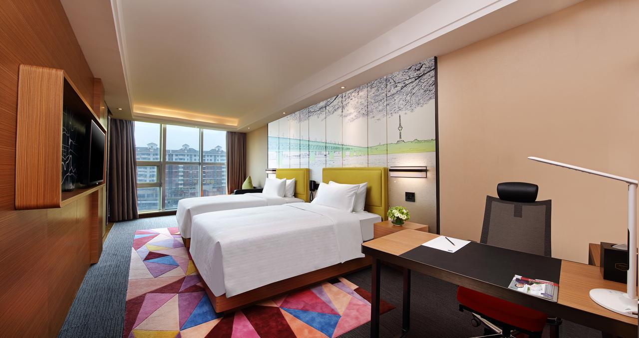 Hampton By Hilton Wuhan Tianhe Airport East Dış mekan fotoğraf